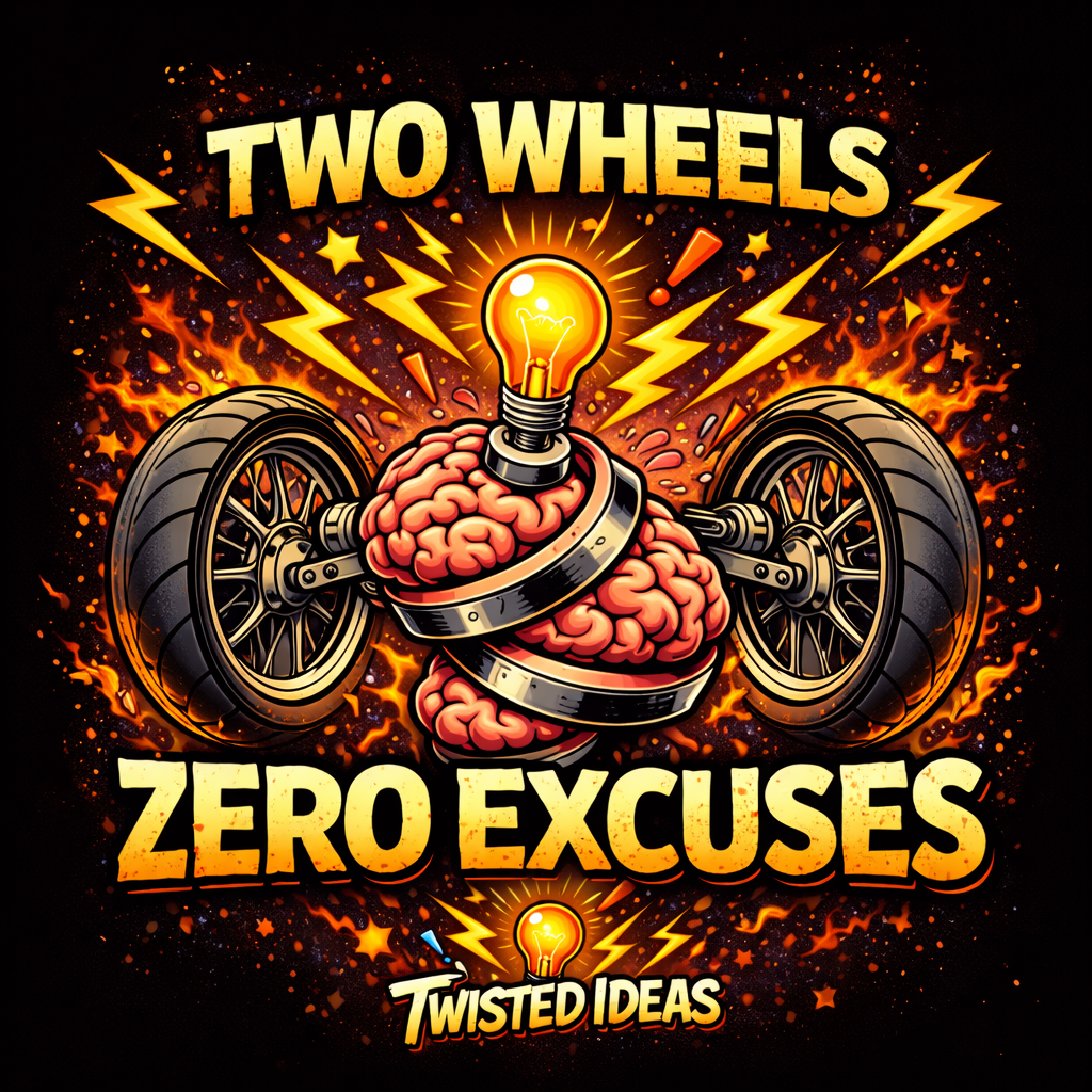 Two Wheels. Zero Excuses