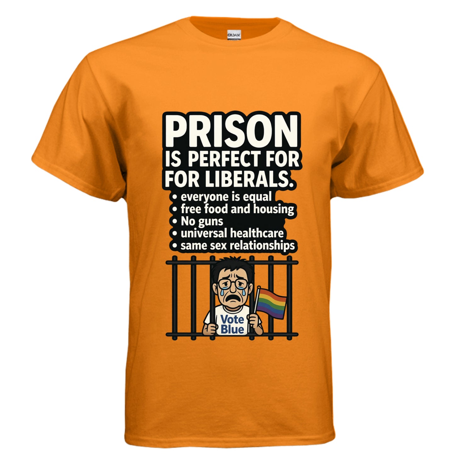 SAFETY ORANGE - G200 - FRONT